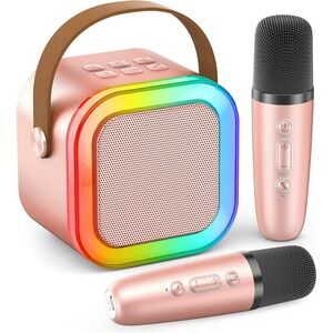 Peski Portable Bluetooth Karaoke Machine Speaker